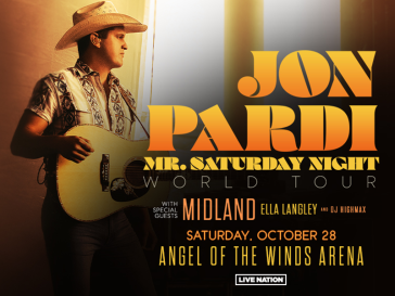 Jon Pardi @ Angel of the Winds Casino - Oct. 28th