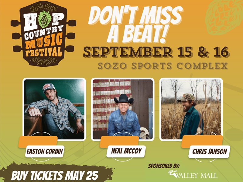 2nd Annual Hop Country Music Festival